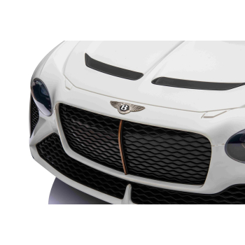 Autko Bentley Bacalar na akumulator dla dzieci Biały + Pilot + EVA + Wolny Start + Audio LED